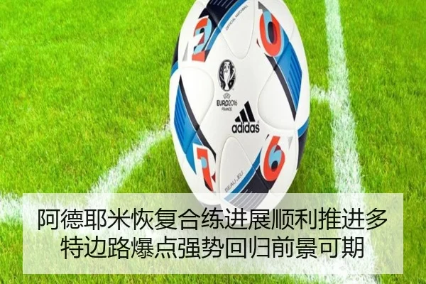 阿德耶米恢复合练进展顺利推进多特边路爆点强势回归前景可期